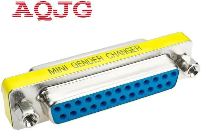 Alt view image 2 of 6 - 1pcs D-SUB DB25 Serial Cable Extended Adapter 25 Pin DB25 Male to Male M/M DB25 Female to Female F/F minitype Changer Connector