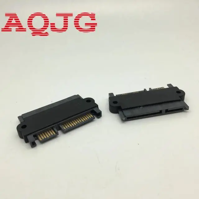 Alt view image 3 of 6 - SATA 22P 7+15 Pin Male Plug To SATA 22Pin 7+15 Female Jack Convertor Adapter  wholesale