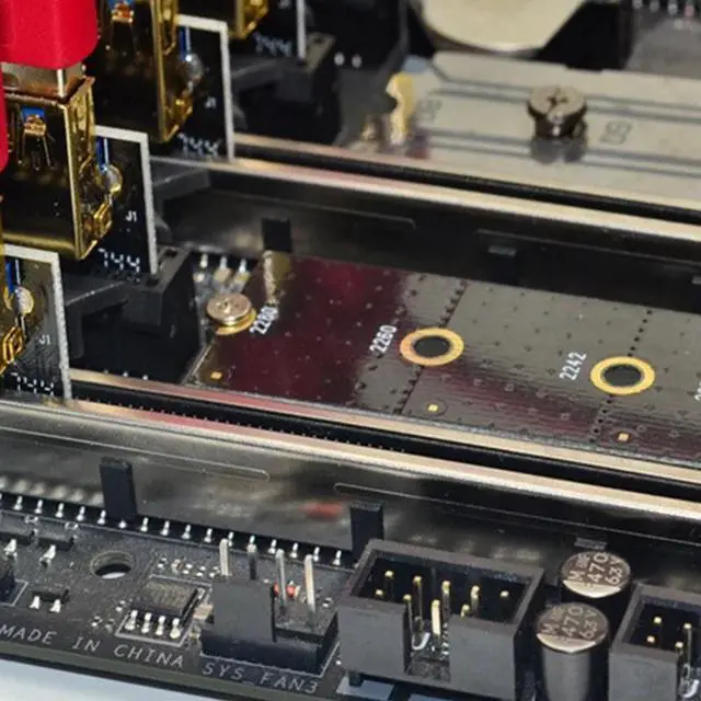 Alt view image 6 of 6 - M.2 to PCI-E X16 NGFF Slot Adapter Card+PCIE 1X to 16X 6Pin Graphics Card Extension Cable Adapter Board for BTC Mining