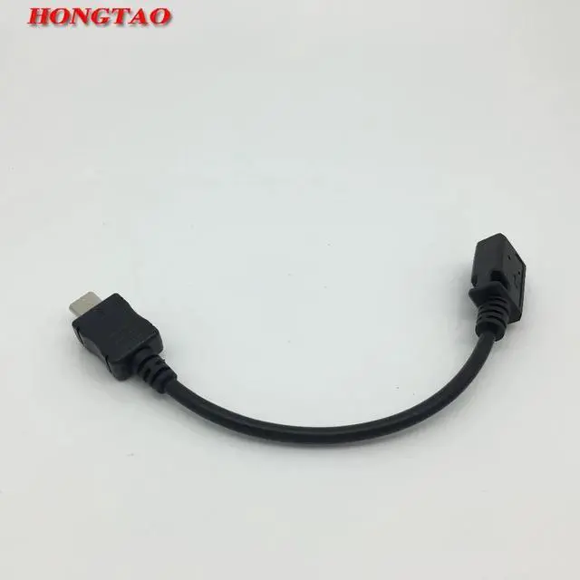 Alt view image 4 of 5 - 30cm Micro USB Male to Mini USB Female Cable Black Mini Micro USB2.0 Extention Cable USB Converter Adapter  Wholesale