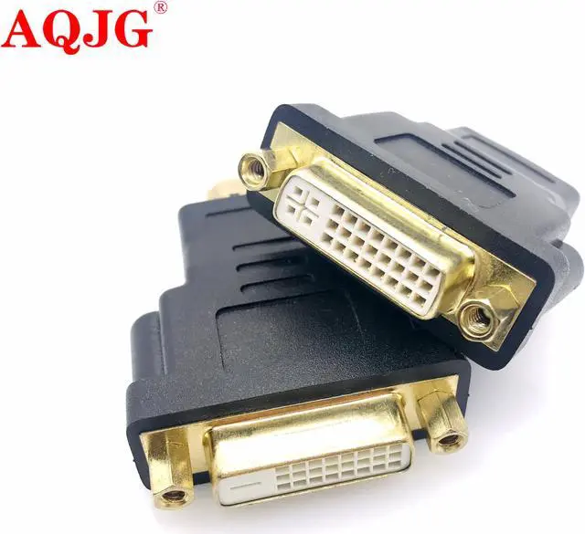 Alt view image 4 of 5 - 1080P Gold Plated DVI 24+5 Female to HDMI Male Converter Plug HDMI to DVI Convert Adapter For HDTV LCD PS3 PC NoteBook Connector