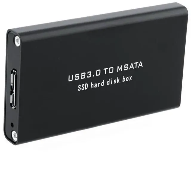 Alt view image 6 of 6 - 5Gbps USB 3.0 to mSATA SSD Enclosure USB3.0 to mini-SATA Hard Disk adapter msata SSD External HDD Mobile Box