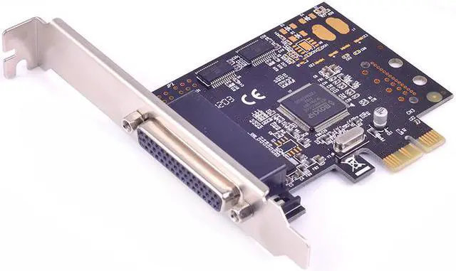 Alt view image 5 of 6 - 2 port Serial DB9 RS232 Parallel DB25 PCI e Adapter Serial DB9 RS232 Parallel DB25 to PCI e Adapter RS-232 PCIe PCI-e Card