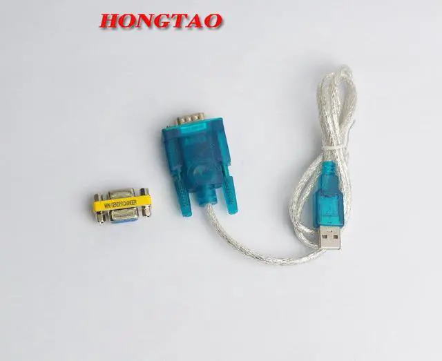 Alt view image 5 of 6 - Supports Windows 8 USB to RS232 cable and DB9 9pin Serial w/ Female Adapter No CD With DB9 female to female  0.8m For computer