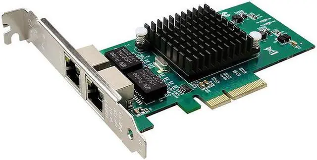 Main image of RJ45  RJ-45 Dual port 82576 PCI Express  Gigabit Ethernet Server Adapter PCI-E Gigabit Ethernet  E1G42ET adaptador
