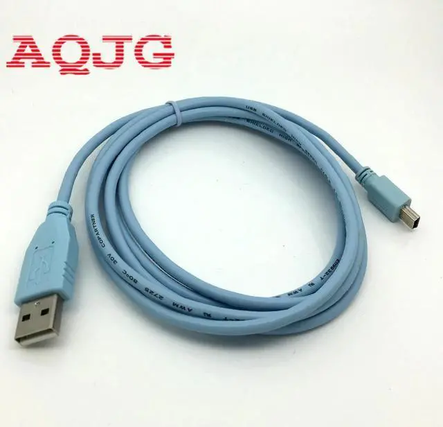 Main image of 6FT Network console 37-1090-01 CAB-CONSOLE-USB USB Console cable Usb to MINI usb cable For 3750X 3560x 2960x 2690S
