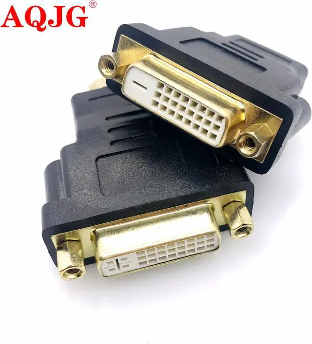 Alt view image 5 of 5 - 1080P Gold Plated DVI 24+5 Female to HDMI Male Converter Plug HDMI to DVI Convert Adapter For HDTV LCD PS3 PC NoteBook Connector