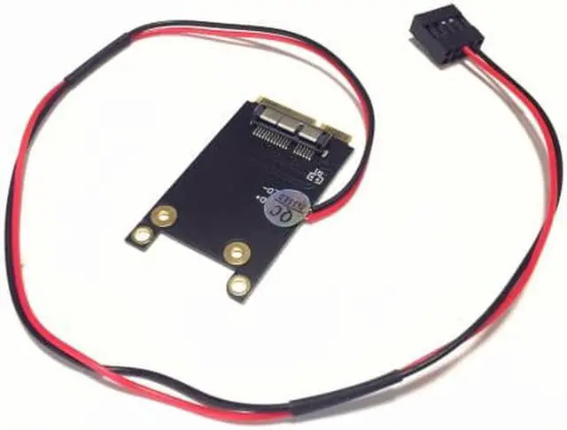 Alt view image 4 of 5 - Dupont 9pin to MINI PCI-E  wireless wifi adapter card with 40cm line wireless card BCM943602CDP BCM94331CSAX to MINIpci-e adapte