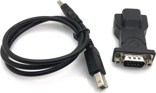 Alt view image 4 of 6 - USB to RS232 Serial Port Adapter Connector 9-Pin DB9 Serial COM Port Adapter Converter Cable