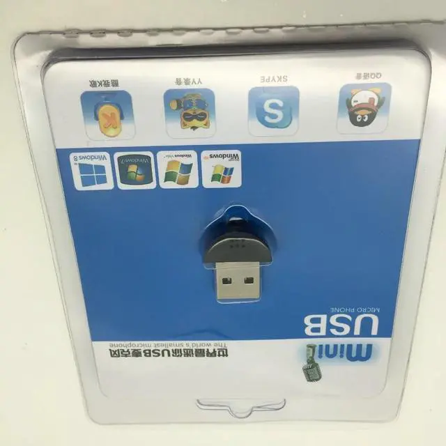 Alt view image 5 of 6 - est Portable Studio Speech Super Mini USB 2.0 Microphone MIC Audio Adapter Driver Free for MSN PC Notebook Lectures Teaching