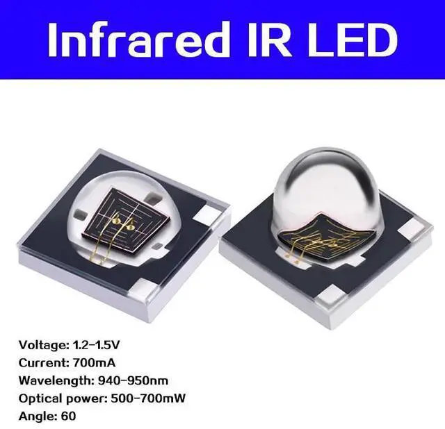 Main image of 50pcs CCTV Accessories 3535 Infrared  IR LED 940-950nm 60degree X1