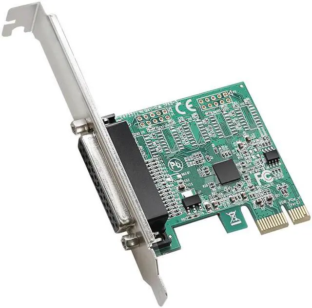 Main image of DIEWU Parallel Card Printer DB25 Parallel Ports and LPT connectors for PCI-E card with PCI Express connector adapter converter