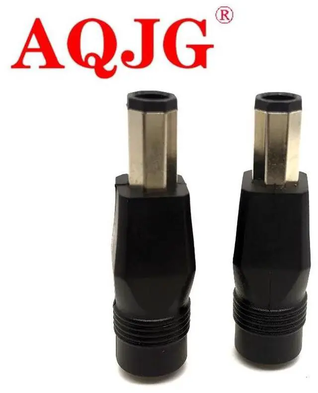 Alt view image 4 of 5 - DC 5.5*2.1 female to 2.5 male head AC Dc jack power Supply adapter   Laptap  For Apple 2.5mm adapter For dell For  Toshiba 4pin