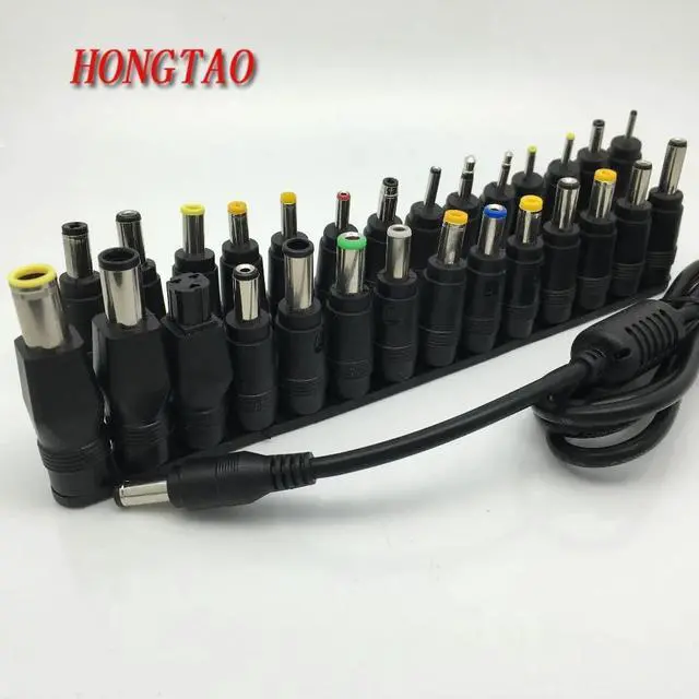 Alt view image 2 of 6 - 28 in 1 Set  Universal AC DC Jack  Charger  Connector  Plug for Laptop /Notebook AC DC Power Adapter with Cable 5.5*2.5