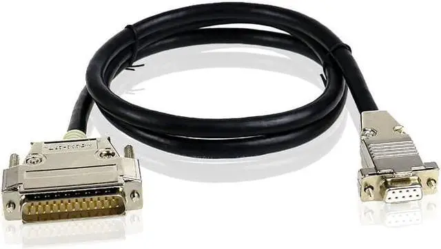 Alt view image 2 of 3 - DB9 to DB25 Cable RS232 Female DB9 to DB25 Pin Male Adapter Computer Accessories Cable Serial to Parallel Line DB9/DB25