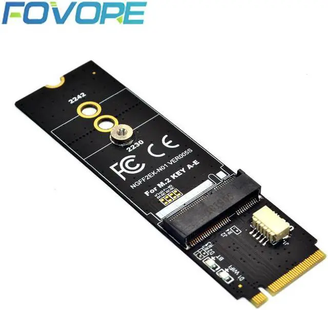 Main image of M.2 KEY-M to KEY A-E/E Adapter Riser Card for M.2 NGFF PCIE Protocol Wireless Network Card Module Support 2230 2242 size M2 Card