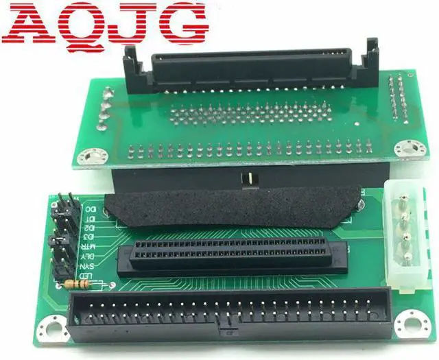 Alt view image 5 of 6 - SCSI SCA 80 PIN TO 68 50 PIN SCSI Adapter SCA 80 PIN TO SCSI 68 IDE 50  Wholesale