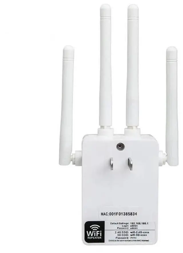 Alt view image 5 of 6 - 5G Repeater Wifi 5ghz Wifi Repeater 1200Mbps Router Wifi Extender Long Range 2.4G Wi Fi Booster Wi-Fi Amplifier Access Point