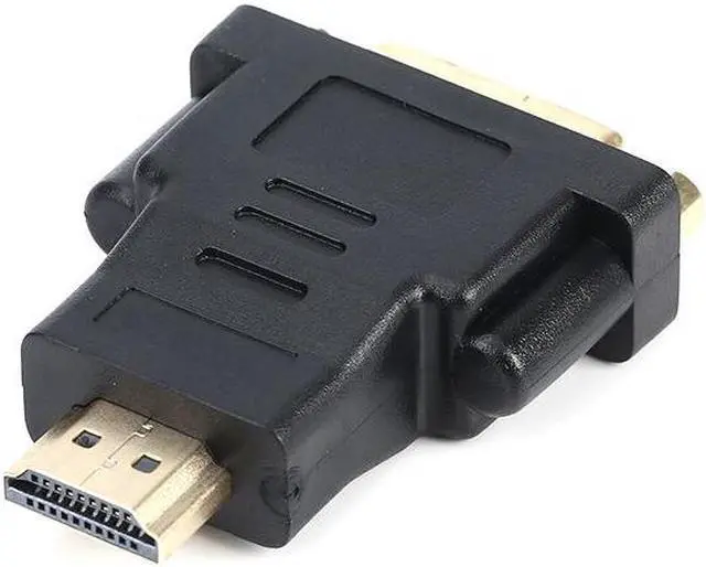 Alt view image 2 of 5 - Gold-Plated HDMI Male To DVI DVI-I 24+5 Female Adapter Connector Conveter 1080P for HDTV Notebook PS3 STB