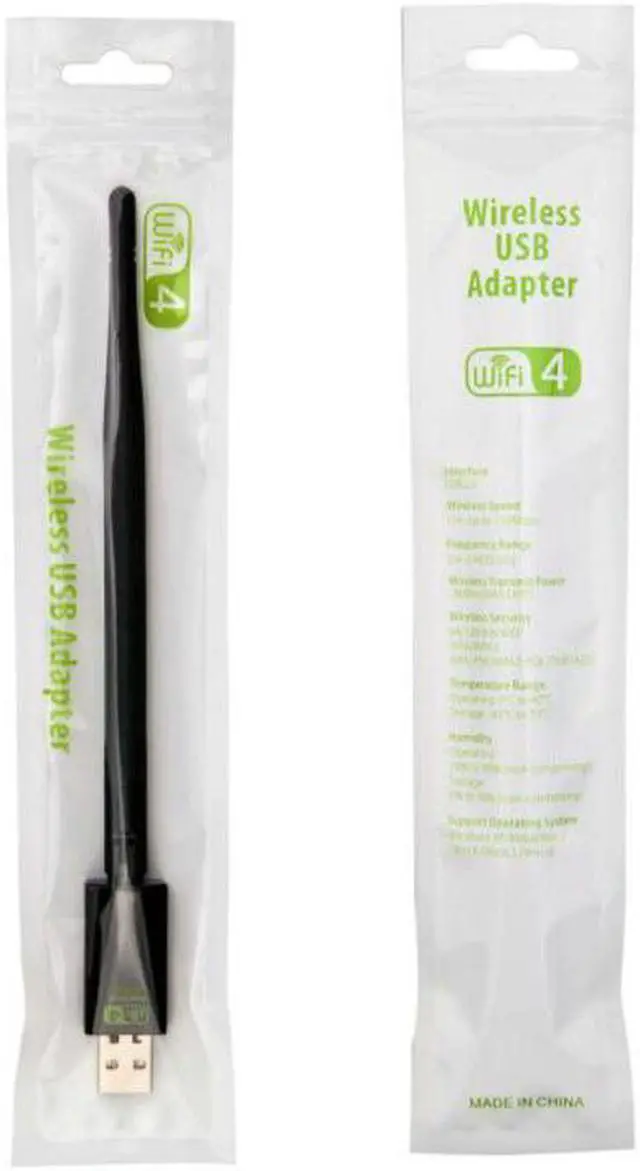 Alt view image 3 of 6 - 300M Free Driver USB Wireless Internet Cards WiFi Dongle Wireless Notework Card USB Wi Fi Receiver RTL8192FM Chip