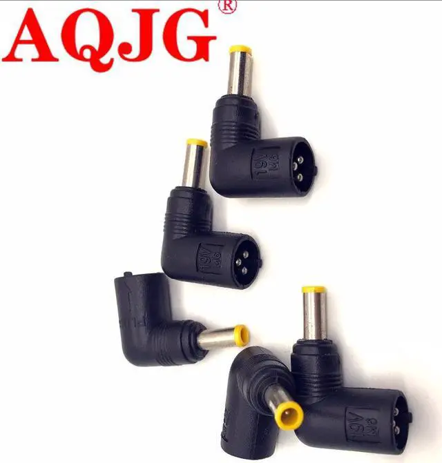Main image of 5.5*3.0 mm male DC Power Connector Adapter Laptop 5.0*3.0 to 3pin 3hole 90 Degrees Plugs DC jack For Notebook Computer 19V M6