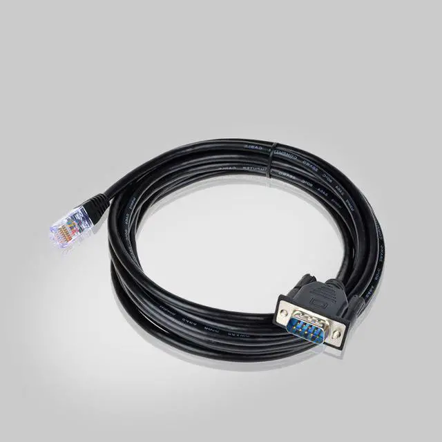 Main image of console cable  RJ45 to RS232 cables  9pin male to RJ45 Wholesale  1M For Router huawei