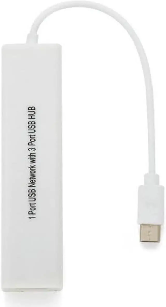 Alt view image 6 of 6 - USB 3.1 Type C USB-C Multiple 3 Port Hub rj45  Ethernet Network LAN Adapter adaptador Cable For Macbook & Chromebook