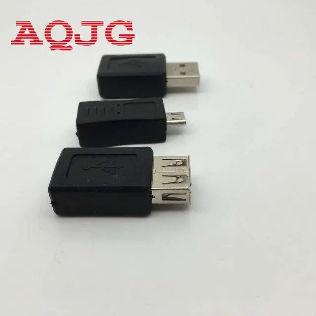 Alt view image 3 of 6 - USB 2.0 UN2F OTG 5pin F/M Changer Adapter Converter USB Male to Female Micro USB Adapter Power Bank Cable Imprimante Usb