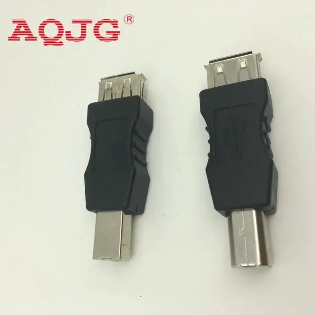 Alt view image 3 of 6 - USB2.0 A TYPE Female to USB B male plug adapter for printer device USB AF TO USB BM Printer usb connector