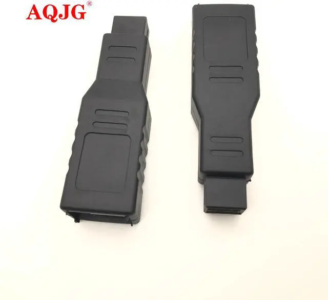 Alt view image 3 of 3 - est  Model 1394 9 Pin Male to 6 Pin Female Connector Fire Wire 800 to 400 Adapter Converter 6P to 9P Cable Connecter