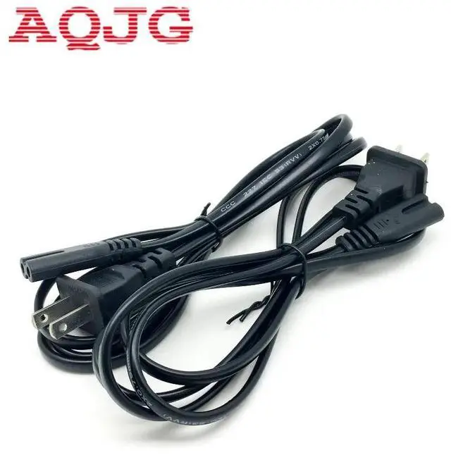 Alt view image 6 of 6 - US AC Power Cord cable For laptop adapter lead Adapter AC Cable 2 prong US Plug 1.5M For computer power Laptop