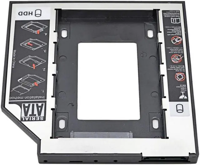 Main image of HDD Caddy 9.5mm SATA 3.0 2.5" SSD HDD Case Hard Disk Drive Enclosure ODD Optical Bay