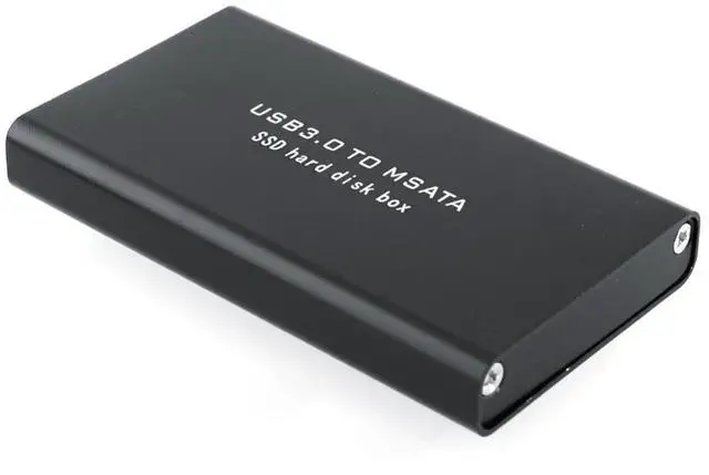 Alt view image 2 of 6 - 5Gbps USB 3.0 to mSATA SSD Enclosure USB3.0 to mini-SATA Hard Disk adapter msata SSD External HDD Mobile Box
