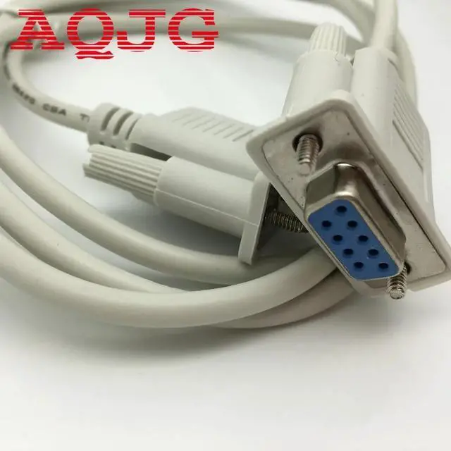 Alt view image 4 of 6 - 1.5M DB9 female F/F cables db9 9PIN  connector Extension Cable RS232 serial cable DB9 Male to Female for computer cable
