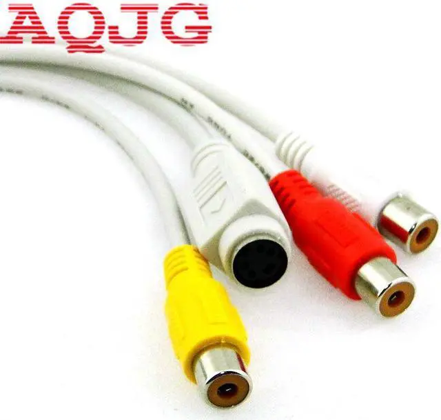 Alt view image 3 of 3 - VGA to S-Video 3 RCA Composite AV TV Out Converter Adapter Cable fit for PC/Laptop