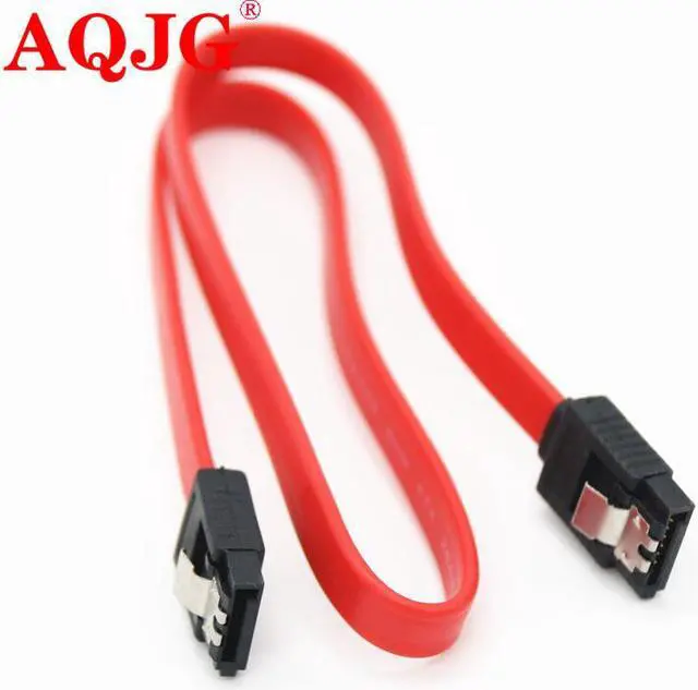 Alt view image 3 of 4 - Straight Right Angle 6Gbps 30CM 50CM SATA 3.0 Cable 6GB/s SATA III SATA 3 Cable Flat Data Cord Super Speed for HDD SSD