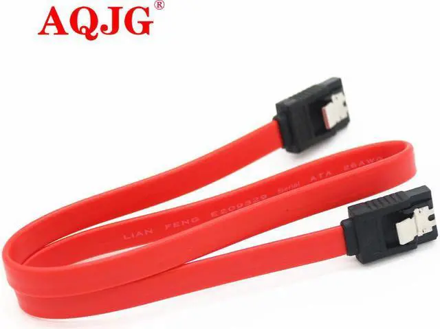 Alt view image 4 of 4 - Straight Right Angle 6Gbps 30CM 50CM SATA 3.0 Cable 6GB/s SATA III SATA 3 Cable Flat Data Cord Super Speed for HDD SSD