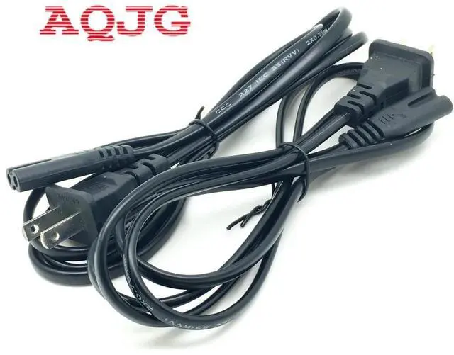Alt view image 5 of 6 - US AC Power Cord cable For laptop adapter lead Adapter AC Cable 2 prong US Plug 1.5M For computer power Laptop