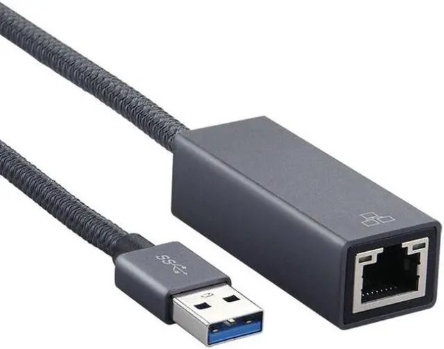 Alt view image 4 of 6 - AX88179 Chip  USB 3.0 Lan Gigabit Ethernet  to RJ45  10/100/1000M  Adapter Network Card  For Macbook Windows