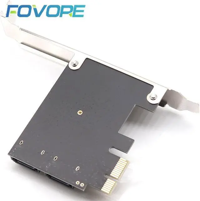 Alt view image 6 of 6 - Add On Cards Controller SATA 3 SATA3 PCI-E/PCIE SATA PCI Express SATA Card/Multiplier/Expansion SATA3.0 6Gb 2Port Adapter