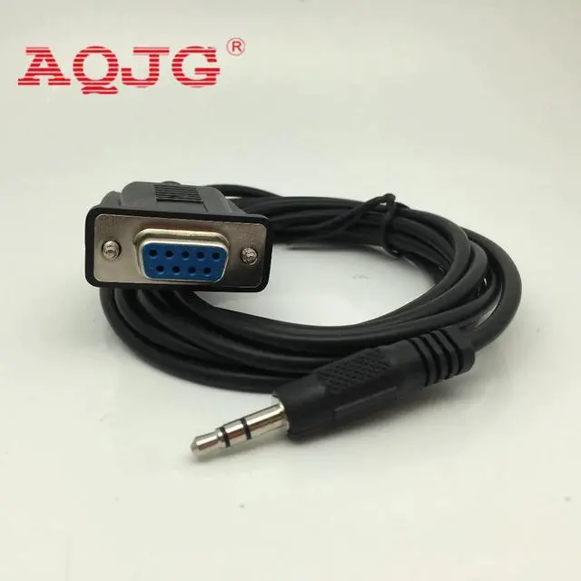 Main image of RS232 DB9 9 PIN FEMALE TO 3.5MM  9 PIN RS232 DB9 FEMALE TO 3.5MM 3P MALE JACK ADAPTER SE  1.8M