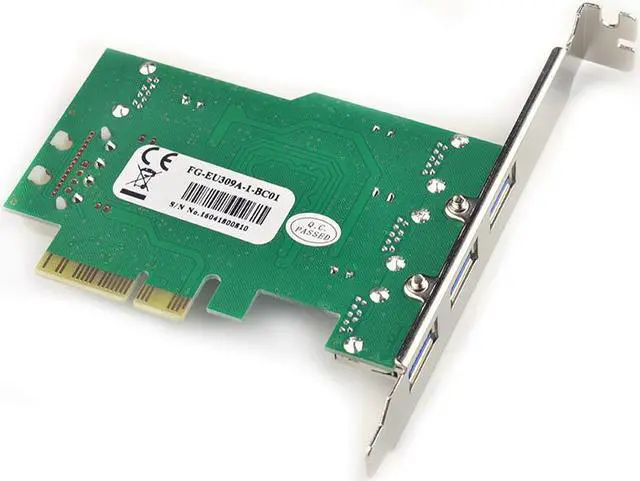 Alt view image 6 of 6 - USB 3.0 PCI-e expansion Card PCIe USB3.0 adapter 3 external + 1 internal USB PCI express converter Support charging etron chip