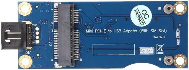 Main image of 1 Pc Mini PCI-E To USB With SIM Card Adapter For WWAN/LTE Module-Horizontal Connector High Speed