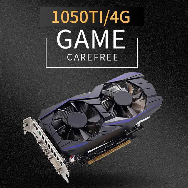 Alt view image 2 of 6 - Portable Geforce Gtx 1050 Ti 2gb Gddr5 128 Bit Pci-e Graphics Card Desktop Computer For Professional Players