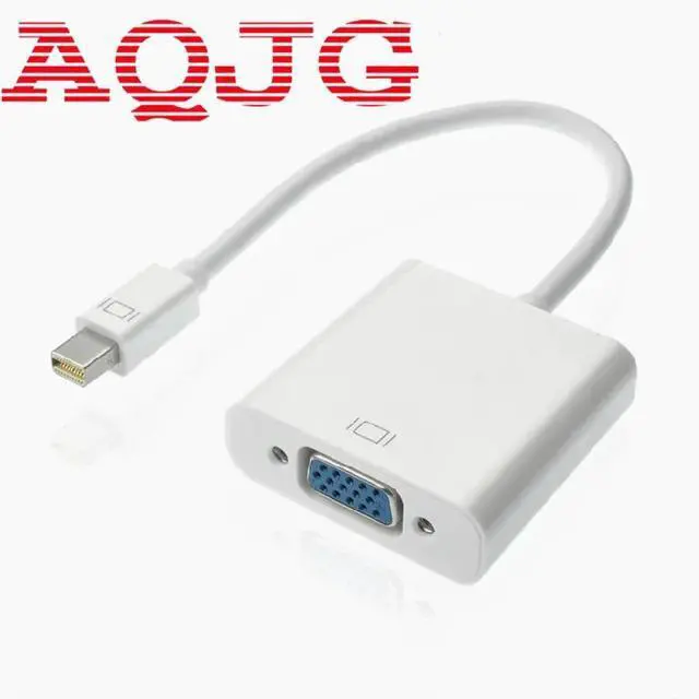 Main image of Wholesale Thunderbolt Mini DisplayPort Display Port DP To VGA Adapter Cable For Apple MacBook Air Pro PC Computer