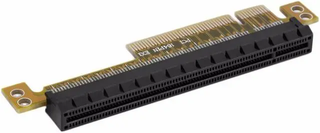 Alt view image 3 of 6 - PCI-E Express 8X to 16X Durable Adapter Riser Card Without Extended Cable  Promotion