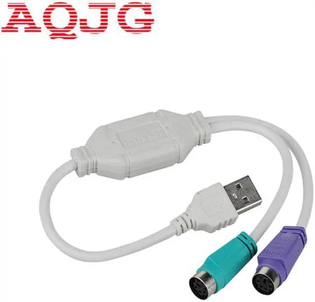 Main image of USB to PS2 PS/2 Cable Adapter Converter keyboard Mouse USB  to PS2 Cord Converter Adapter For Keyboard Mouse Computer cable