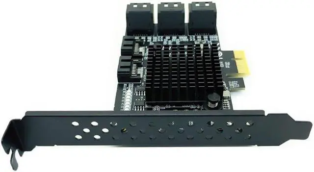 Alt view image 4 of 6 - M2 SSD NGFF to SATA Adapter 6Gbps NGFF M.2 Adapter Card 22-Pin SATA III for NGFF M.2 SATA Converter for Laptop Desktop
