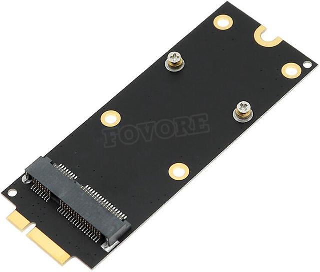 Alt view image 2 of 6 - mSATA SATA adapter mSATA to SATA 7+17 Pin SSD converter 2012 for MacBook Pro MC976 A1425 A1398
