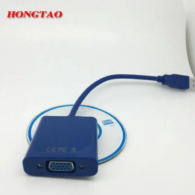 Alt view image 4 of 6 - USB 3.0 to VGA Graphic Converter Card Display Cable Adapter 1080P Vga Female to USB 155MM  Wholesale